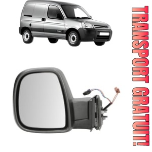 Oglinda Stanga CITROEN BERLINGO / BERLINGO FIRST Box Body/MPV (M_) din 1996 - 2011, Auto, Reglaj electric, Completa