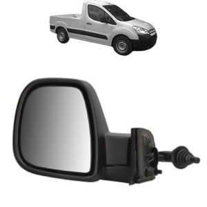 Oglinda Stanga CITROEN BERLINGO Platform/Chassis (B9) din 2008 - 2021, Auto, Reglaj mecanic, Completa - Img 2