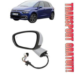 Oglinda Stanga CITROEN C4 PICASSO II din 2013 - 2018, Auto, Reglaj electric, Completa