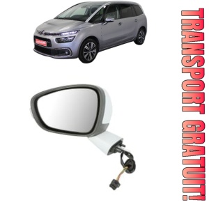 Oglinda Stanga CITROEN GRAND C4 SPACETOURER (3A_, 3E_) din 2018 - 2019, Auto, Reglaj electric, Completa