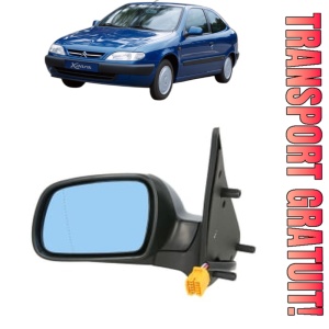 Oglinda Stanga CITROEN XSARA Hatchback Van (N3_) din 1998 - 2005, Auto, Reglaj electric, Completa