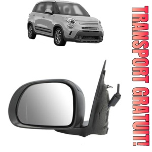 Oglinda Stanga FIAT 500L (351_, 352_) din 2012 - 2018, Auto, Reglaj mecanic, Completa