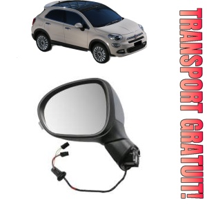 Oglinda Stanga FIAT 500X (334_) din 2014 - 2022, Auto, Reglaj electric, Completa