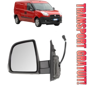 Oglinda Stanga FIAT DOBLO Cargo (263_) din 2010 - 2023, Auto, Reglaj electric, Completa