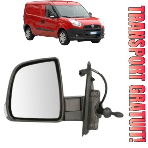 Oglinda Stanga FIAT DOBLO Cargo (263_) din 2010 - 2023, Auto, Reglaj mecanic, Completa