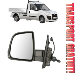 Oglinda Stanga FIAT DOBLO Platform/Chassis (263_) din 2010 - 2023, Auto, Reglaj mecanic, Completa