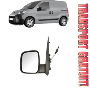 Oglinda Stanga FIAT FIORINO Box Body/MPV (225_) din 2007 - 2015, Auto, Reglaj mecanic, Completa