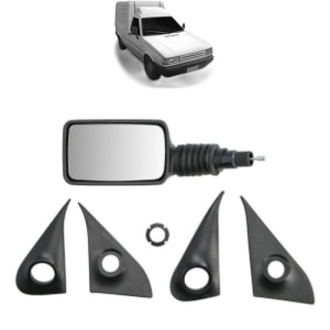 Oglinda Stanga FIAT FIORINO MPV (146_) din 1988 - 2000, Auto, Reglaj mecanic, Completa - Img 2