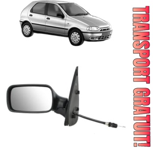 Oglinda Stanga FIAT PALIO (178_, 171_, 371_) din 1996 - 2003, Auto, Reglaj mecanic, Completa