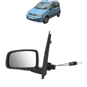 Oglinda Stanga FIAT PANDA Hatchback Van (169_) din 2004 - 2011, Auto, Reglaj manual, Completa - Img 2