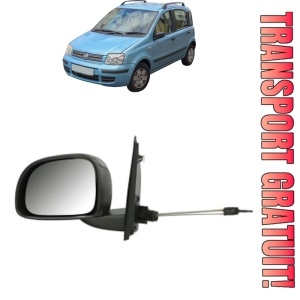 Oglinda Stanga FIAT PANDA Hatchback Van (169_) din 2004 - 2011, Auto, Reglaj manual, Completa