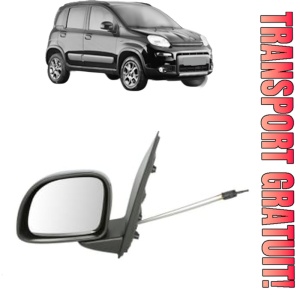 Oglinda Stanga FIAT PANDA VAN (312_, 519_) din 2012 - 2020, Auto, Reglaj mecanic, Completa