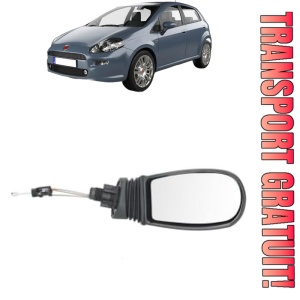 Oglinda Stanga FIAT PUNTO Hatchback Van (199_) din 2008 - 2012, Auto, Reglaj mecanic, Completa