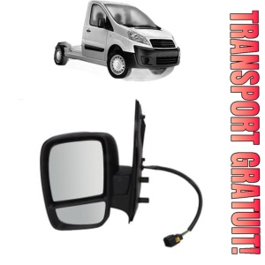 Oglinda Stanga FIAT SCUDO Platform/Chassis (270_, 272_) din 2007 - 2016, Auto, Reglaj electric, Completa