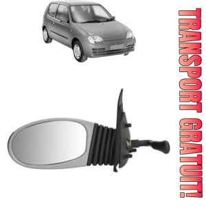 Oglinda Stanga FIAT SEICENTO / 600 (187_) din 1997 - 2010, Auto, Reglaj mecanic, Completa