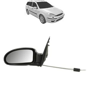 Oglinda Stanga FORD FOCUS I Estate Van (DNW) din 1998 - 2005, Auto, Reglaj mecanic, Completa - Img 2