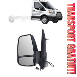 Oglinda Stanga FORD TRANSIT V363 Platform/Chassis (FED, FFD) din 2013 - 2025, Auto, Reglaj manual, Completa