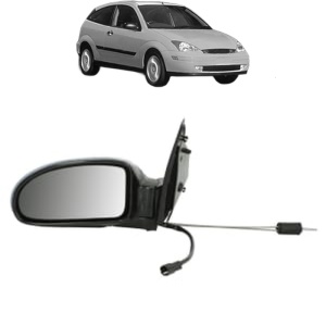Oglinda Stanga FORD USA FOCUS ZX3 din 2000 - 2004, Auto, Reglaj mecanic, Completa - Img 2