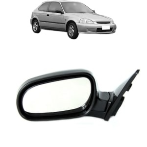Oglinda Stanga HONDA CIVIC VI Hatchback (EJ, EK) din 1995 - 2001, Auto, Reglaj electric, Completa - Img 2