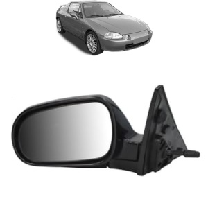 Oglinda Stanga HONDA CRX III (EH, EG) din 1996 - 1997, Auto, Reglaj mecanic, Completa - Img 2