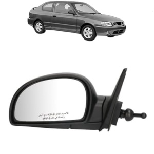 Oglinda Stanga HYUNDAI ACCENT II (LC) din 1999 - 2005, Auto, Reglaj mecanic, Completa - Img 2