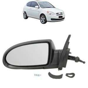 Oglinda Stanga HYUNDAI ACCENT III (MC) din 2005 - 2010, Auto, Reglaj mecanic, Completa - Img 2