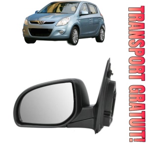 Oglinda Stanga HYUNDAI i20 I (PB, PBT) din 2008 - 2015, Auto, Reglaj electric, Completa