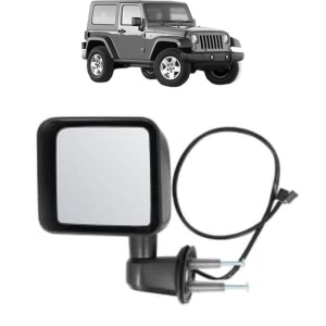 Oglinda Stanga JEEP WRANGLER III (JK) din 2006 - 2015, Auto, Reglaj electric, Completa - Img 2