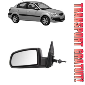 Oglinda Stanga KIA RIO II Saloon (JB) din 2005 - 2011, Auto, Reglaj mecanic, Completa