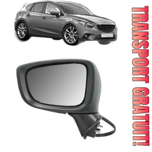 Oglinda Stanga MAZDA 3 (BM, BN) din 2013 - 2019, Auto, Reglaj electric, Completa