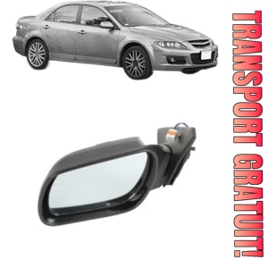 Oglinda Stanga MAZDA 6 Hatchback (GG) din 2002 - 2007, Auto, Reglaj electric, Completa
