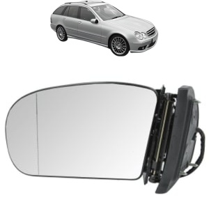 Oglinda Stanga MERCEDES-BENZ C-CLASS T-Model (S203) din 2001 - 2007, Auto, Reglaj electric, Completa - Img 2