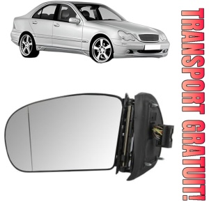 Oglinda Stanga MERCEDES-BENZ C-CLASS (W203) din 2000 - 2007, Auto, Reglaj electric, Completa