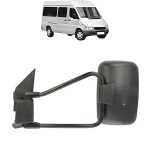 Oglinda Stanga MERCEDES-BENZ SPRINTER 3-t Bus (B903) din 1995 - 2006, Auto, Reglaj manual, Completa - Img 2