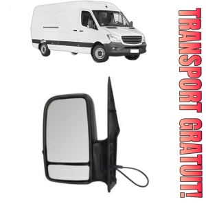 Oglinda Stanga MERCEDES-BENZ SPRINTER 3-t Van (B906) din 2006 - 2018, Auto, Reglaj manual, Completa