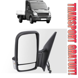 Oglinda Stanga MERCEDES-BENZ SPRINTER 4,6-t Platform/Chassis (B906) din 2006 - 2018, Auto, Reglaj manual, Completa