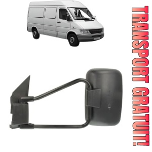 Oglinda Stanga MERCEDES-BENZ SPRINTER 4-t Van (B904) din 1995 - 2006, Auto, Reglaj manual, Completa