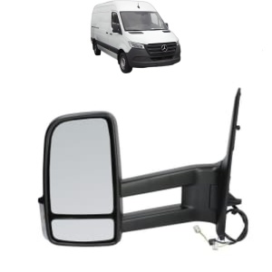 Oglinda Stanga MERCEDES-BENZ SPRINTER 5-t Van (B907) din 2018 - 2021, Auto, Reglaj electric, Completa - Img 2