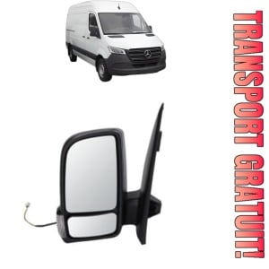 Oglinda Stanga MERCEDES-BENZ SPRINTER 5-t Van (B907) din 2018 - 2021, Auto, Reglaj manual, Completa