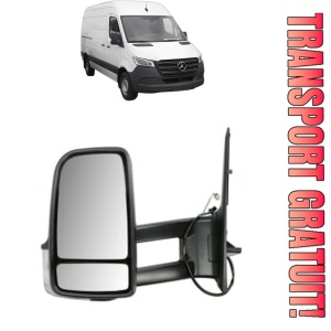 Oglinda Stanga MERCEDES-BENZ SPRINTER 5-t Van (B907) din 2018 - 2021, Auto, Reglaj electric, Completa