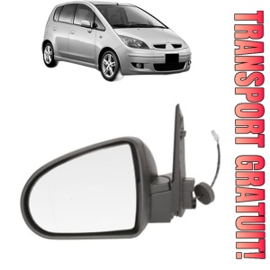 Oglinda Stanga MITSUBISHI COLT VI (Z3_A, Z2_A) din 2004 - 2012, Auto, Reglaj electric, Completa