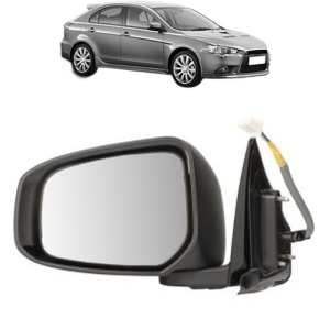 Oglinda Stanga MITSUBISHI LANCER VIII Sportback (CX_A) din 2008 - 2010, Auto, Reglaj electric, Completa - Img 2