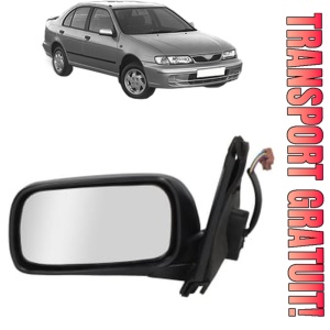 Oglinda Stanga NISSAN ALMERA I (N15) din 1995 - 2000, Auto, Reglaj electric, Completa