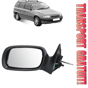 Oglinda Stanga OPEL ASTRA F Estate (T92) din 1991 - 1998, Auto, Reglaj mecanic, Completa