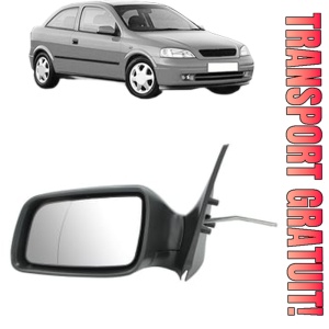 Oglinda Stanga OPEL ASTRA G Hatchback (T98) din 1998 - 2009, Auto, Reglaj mecanic, Completa