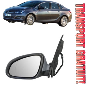 Oglinda Stanga OPEL ASTRA J Saloon din 2012 - 2015, Auto, Reglaj electric, Completa