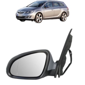 Oglinda Stanga OPEL ASTRA J Sports Tourer (P10) din 2010 - 2015, Auto, Reglaj electric, Completa - Img 2