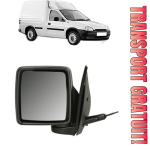 Oglinda Stanga OPEL COMBO Box Body/MPV (71_) din 1994 - 2001, Auto, Reglaj mecanic, Completa