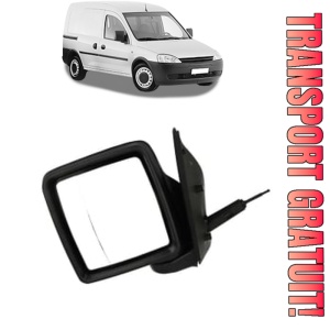 Oglinda Stanga OPEL COMBO Box Body/MPV din 2001 - 2012, Auto, Reglaj mecanic, Completa