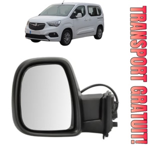 Oglinda Stanga OPEL COMBO E Tour / Life (K9) din 2018 - 2019, Auto, Reglaj electric, Completa